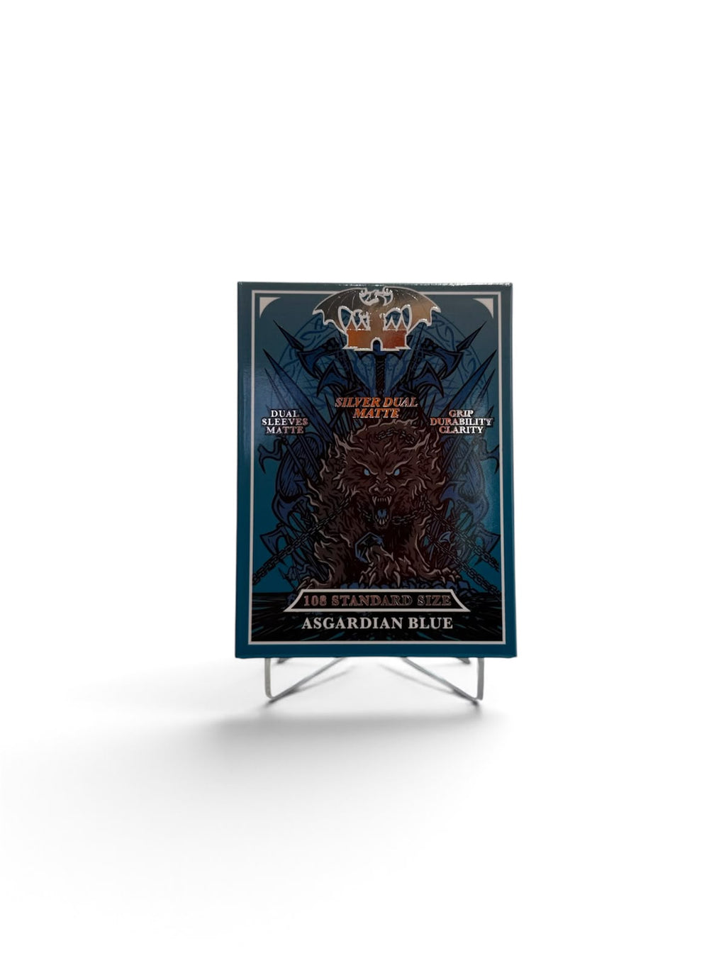 Aegis ELITE DUAL  Sleeves : ASGARDIAN BLUE - DUAL Silver STANDARD