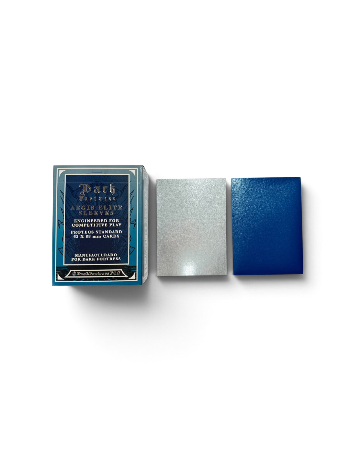 Aegis ELITE DUAL  Sleeves : ASGARDIAN BLUE - DUAL Silver STANDARD