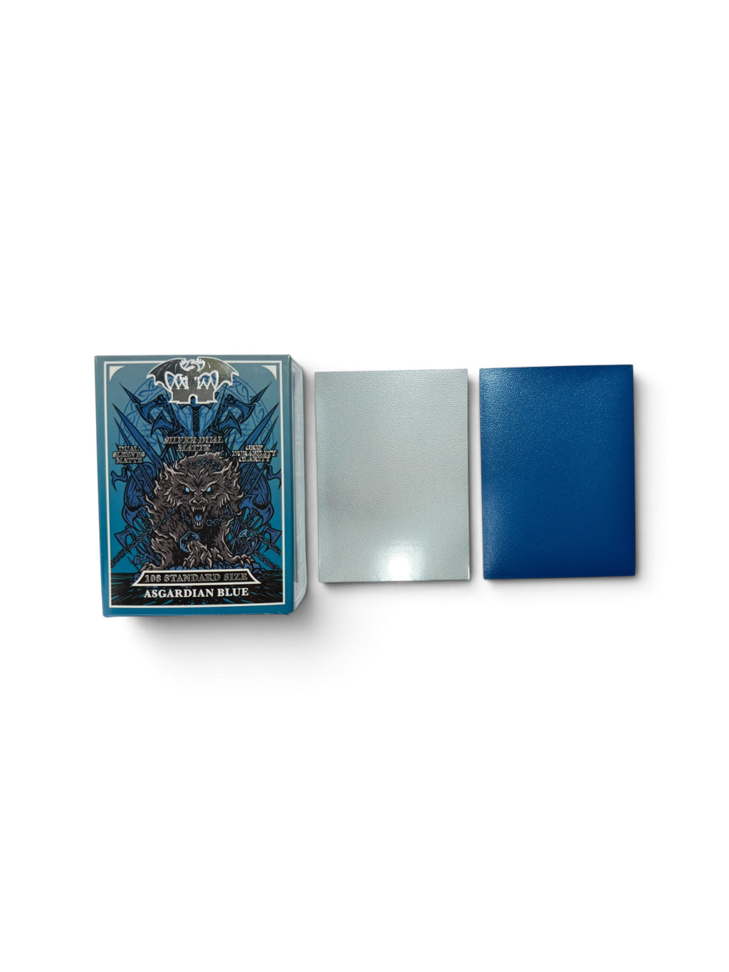 Aegis ELITE DUAL  Sleeves : ASGARDIAN BLUE - DUAL Silver STANDARD