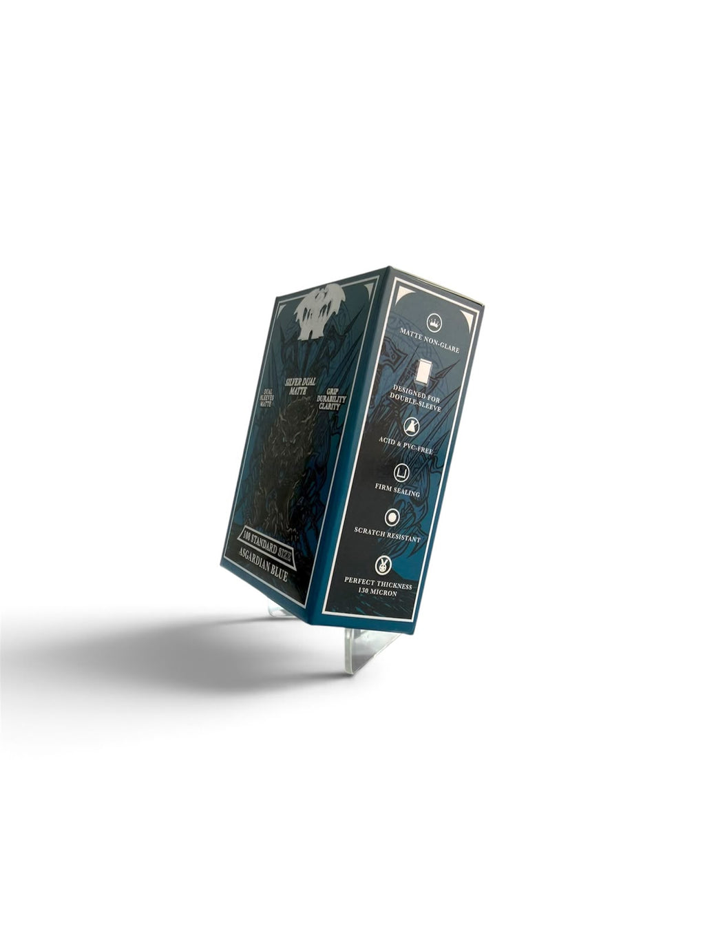 Aegis ELITE DUAL  Sleeves : ASGARDIAN BLUE - DUAL Silver STANDARD