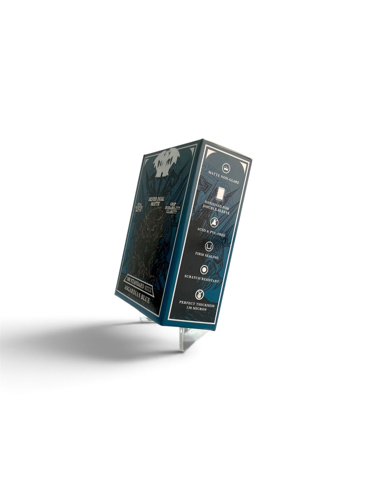 Aegis ELITE DUAL  Sleeves : ASGARDIAN BLUE - DUAL Silver STANDARD