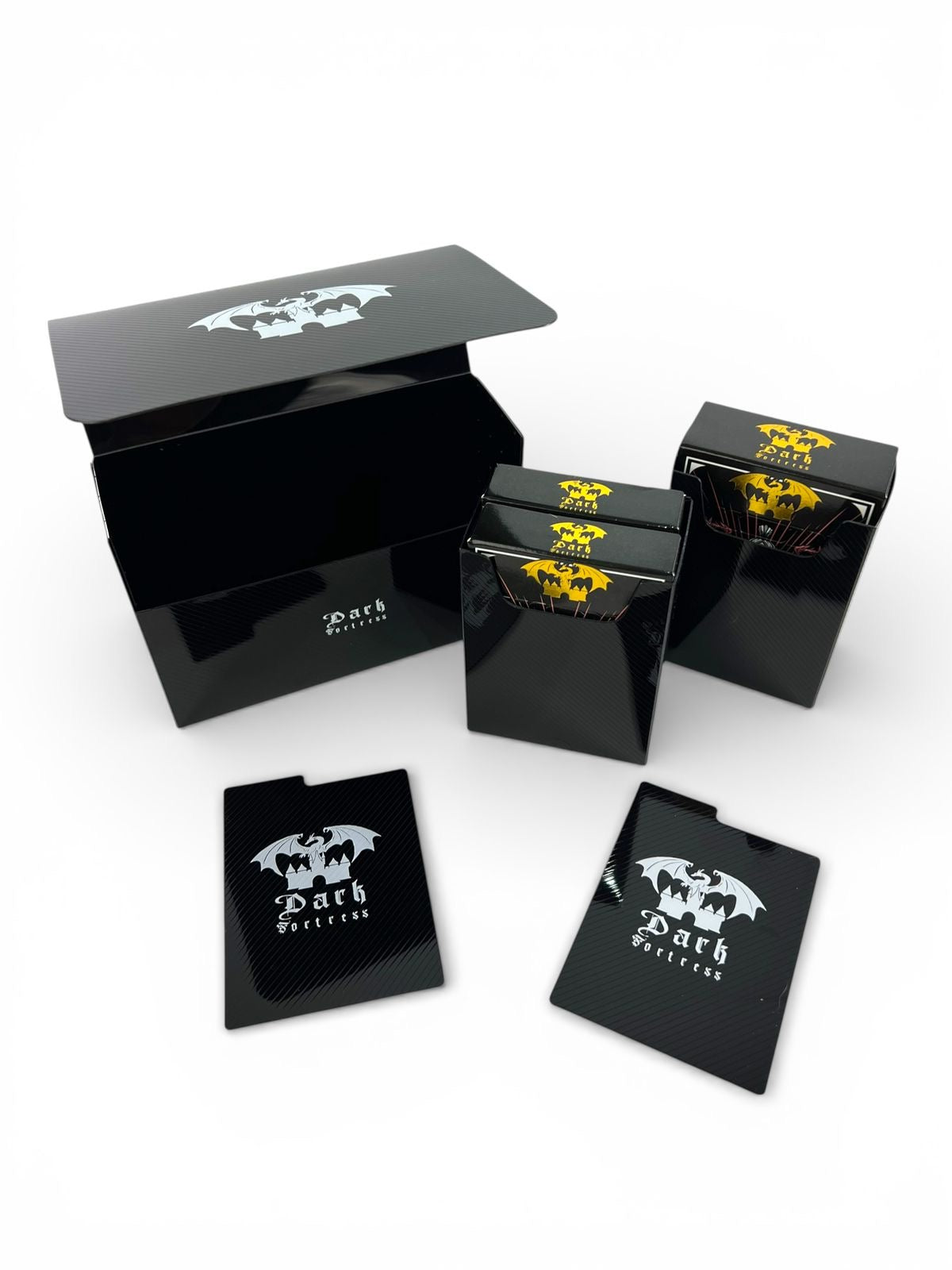 Deck Box Fortress Binary +90 - Protección Premium TCG - Dark Fortress