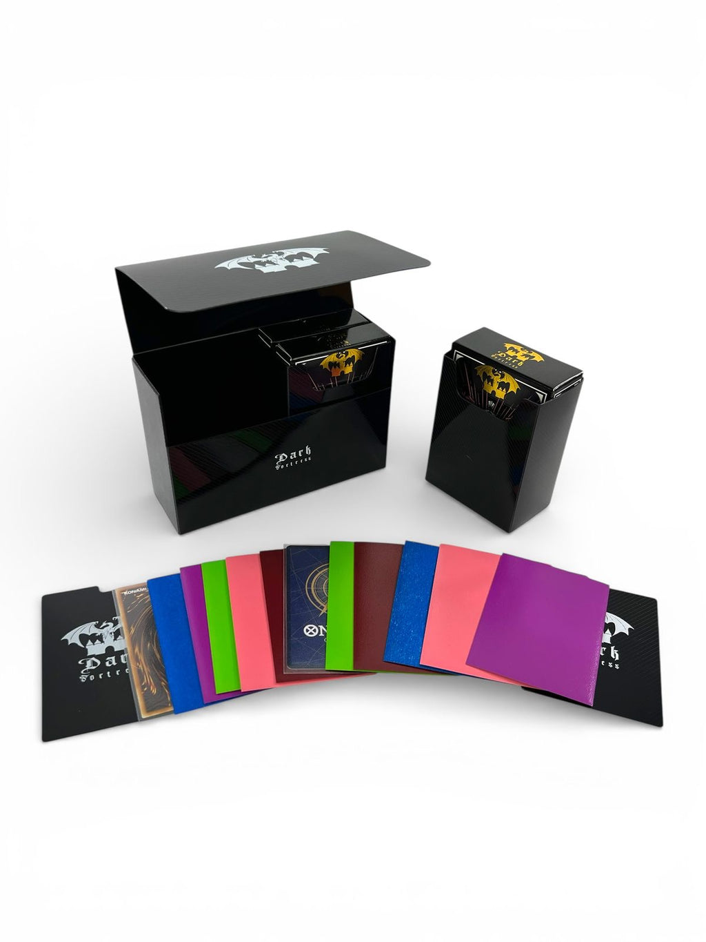 Deck Box Fortress Binary +90 - Protección Premium TCG - Dark Fortress