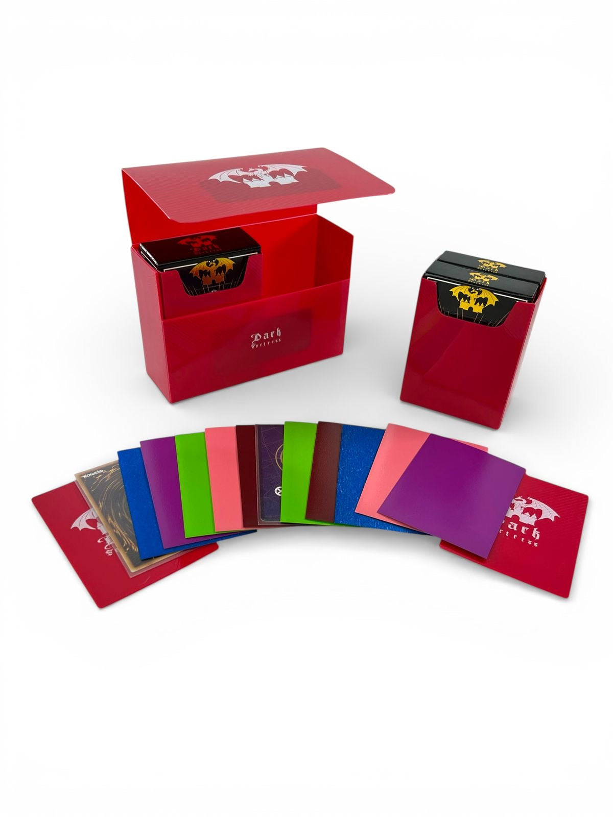 Deck Box Fortress Binary +90 - Protección Premium TCG - Dark Fortress