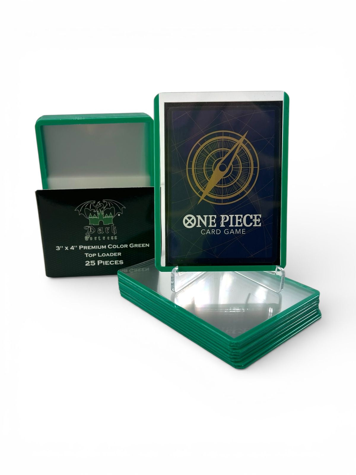 Top Loader Color Border Elite - Protección Rígida Premium TCG - Dark Fortress 25 PACK